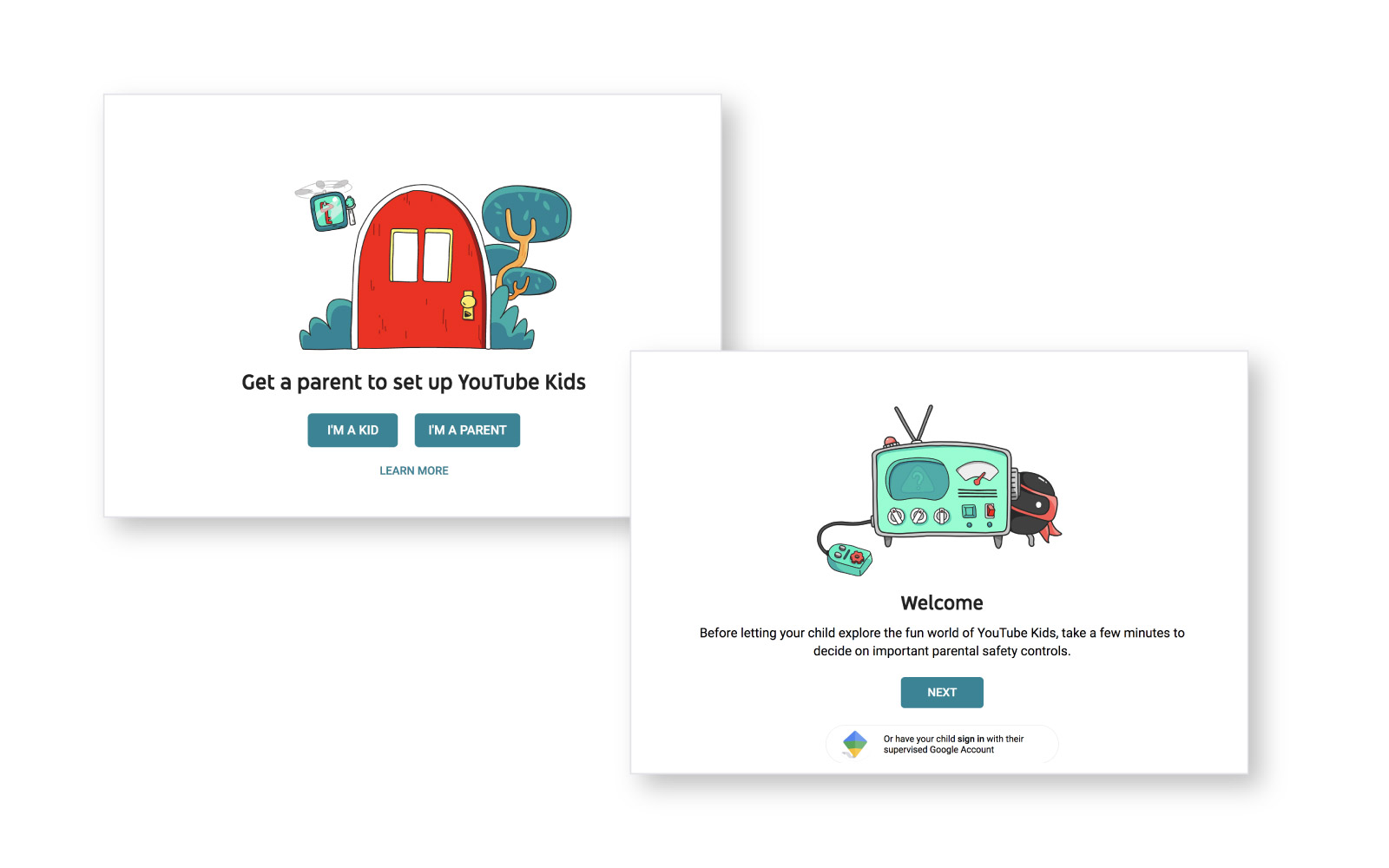 Setting up an account