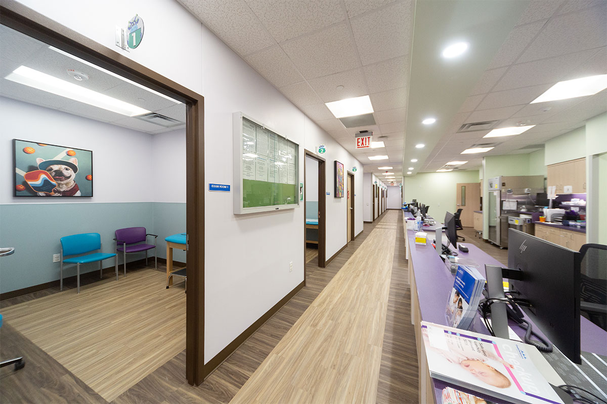 Interior of Cook Children's Pediatrics (Allen)