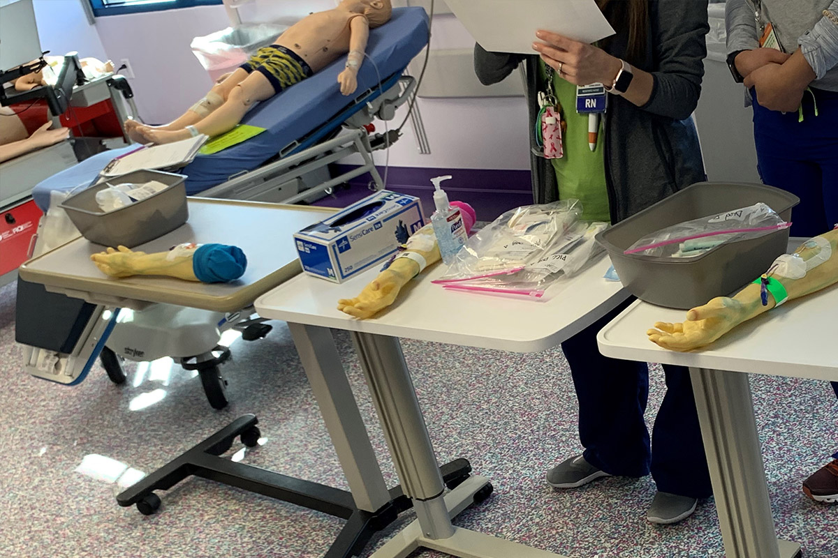 Various disposable equipment for simulations