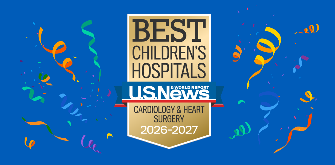 Best Children's Hospitals; U.S. News; Cardiology and Heart Surgery 2026-2027