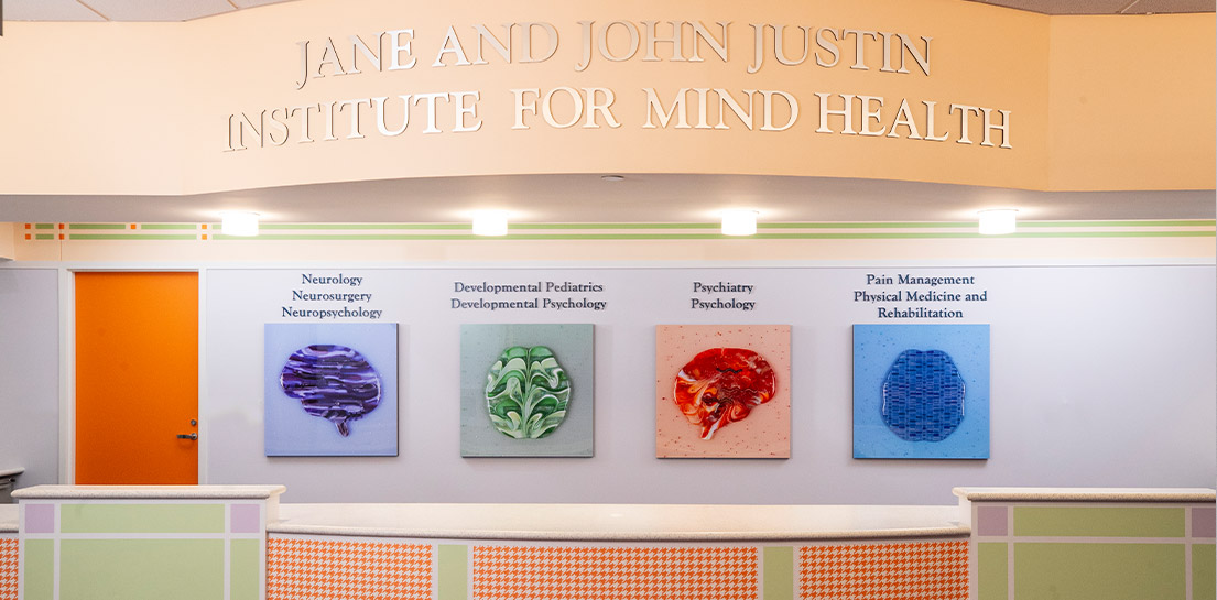 neuroarts fused glass wall display by Renee Tegler