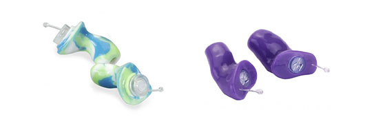 Custom earplugs for musicians